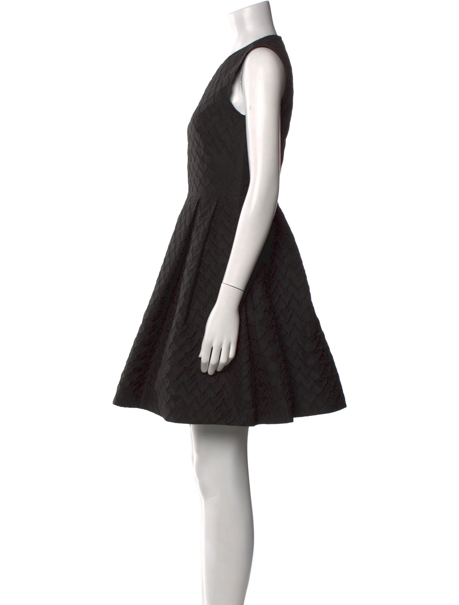 Red Valentino Crew Neck Mini Dress