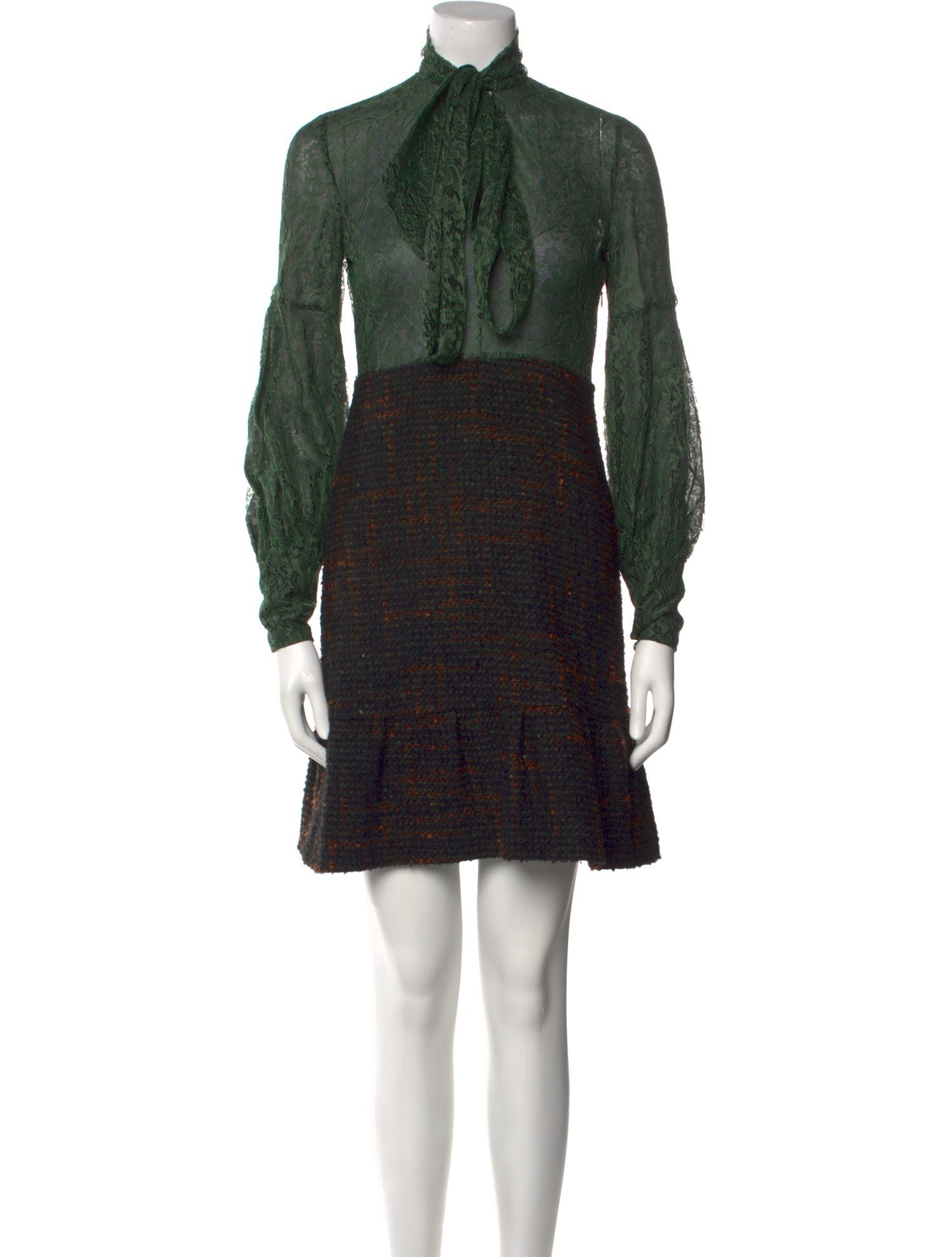 Red Valentino Lace Mini Dress