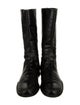Prada Sport Leather Bow Accents Riding Boots