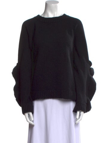 Red Valentino Knitwear Virgin Wool Crew Neck Sweater M