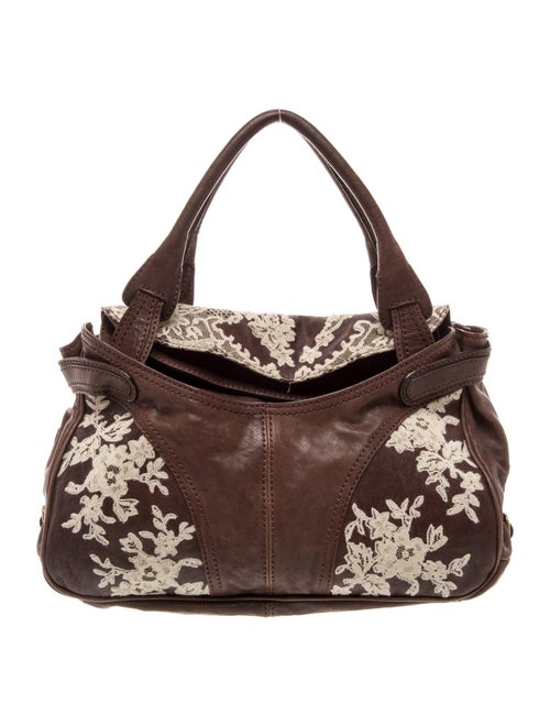 Red Valentino Leather Top Handle Bag