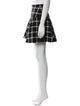 Red Valentino Virgin Wool Mini Skirt