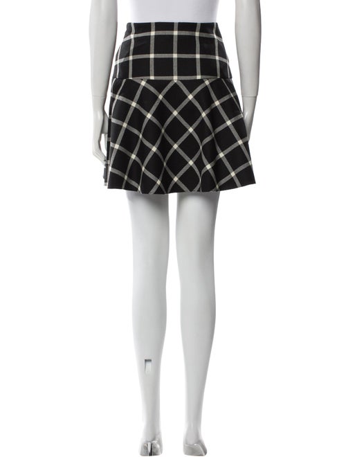 Red Valentino Virgin Wool Mini Skirt