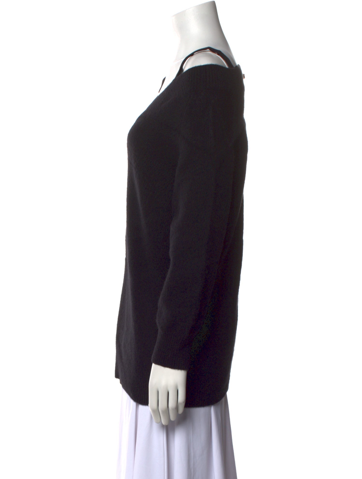 Red Valentino Virgin Wool V-Neck Sweater