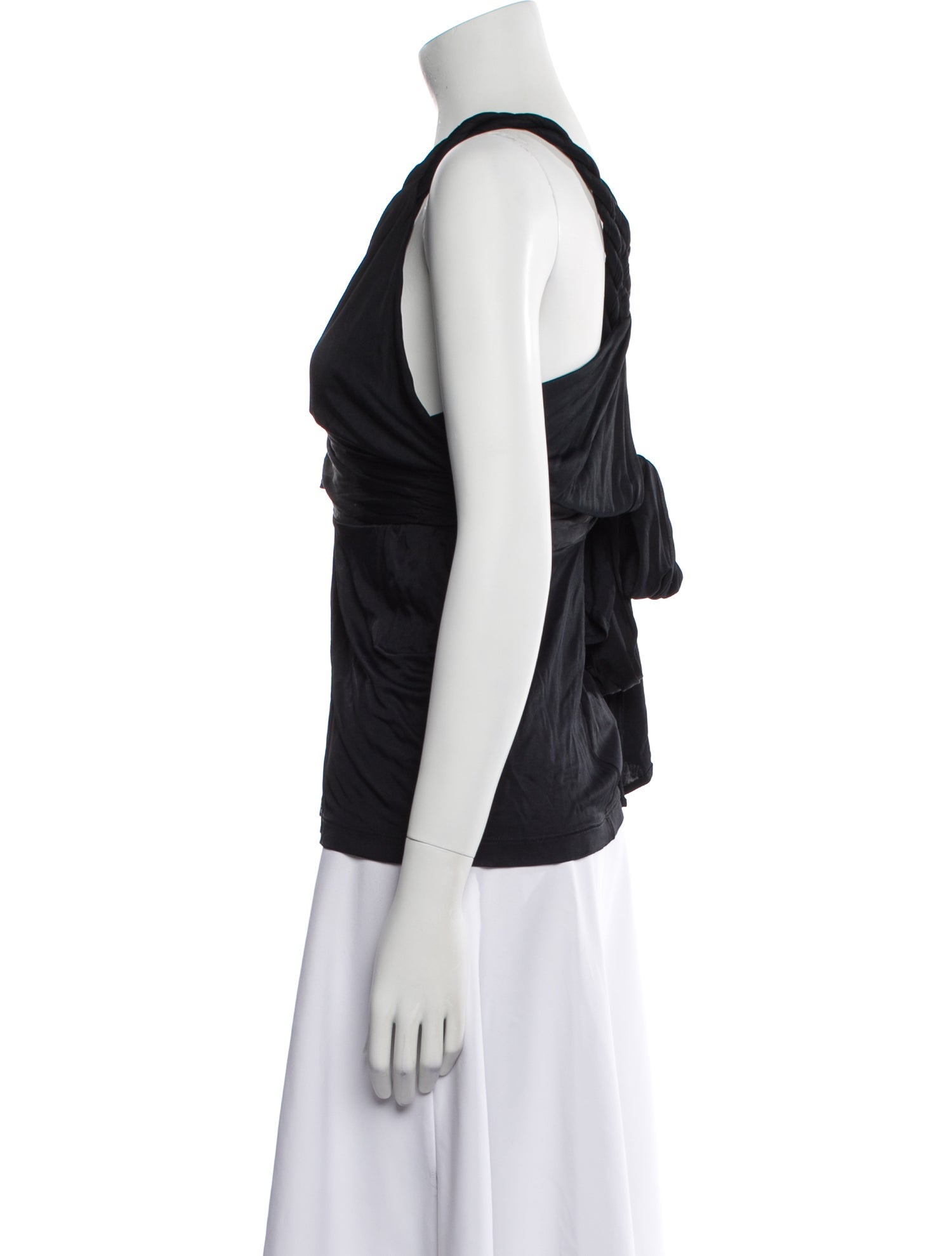 Red Valentino V-Neck Sleeveless Top