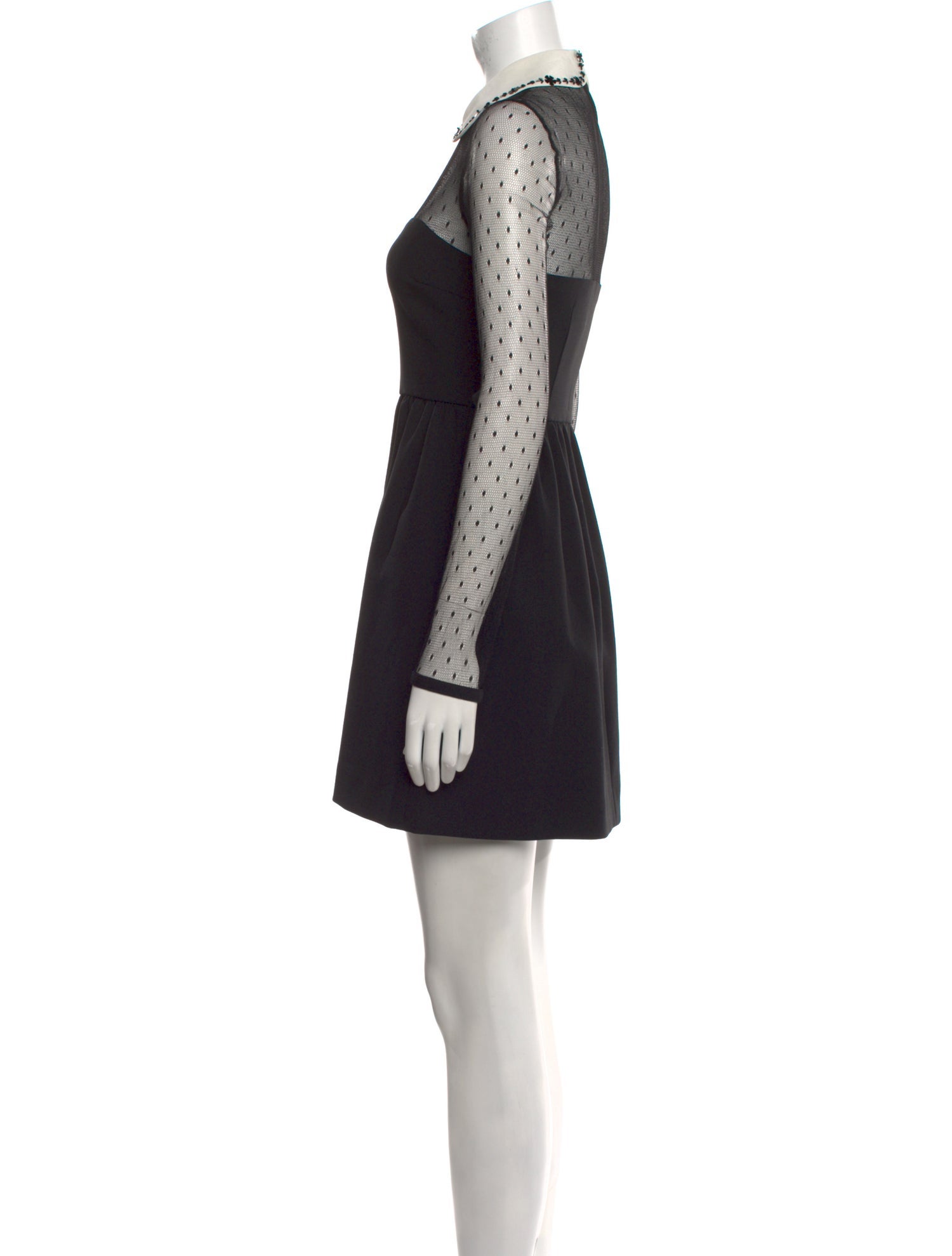 Red Valentino Mock Neck Mini Dress w/ Tags