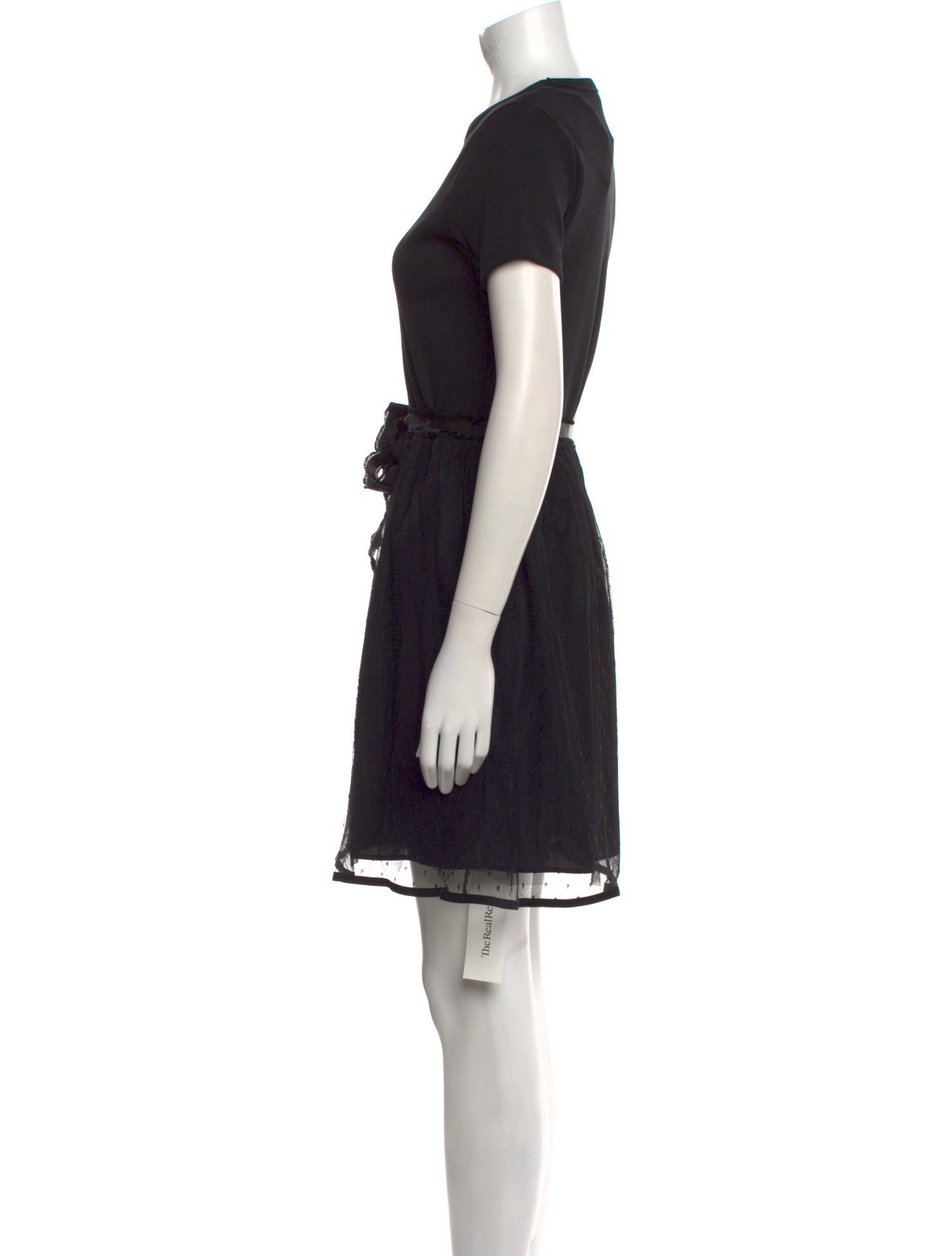Red Valentino Crew Neck Knee-Length Dress w/ Tags