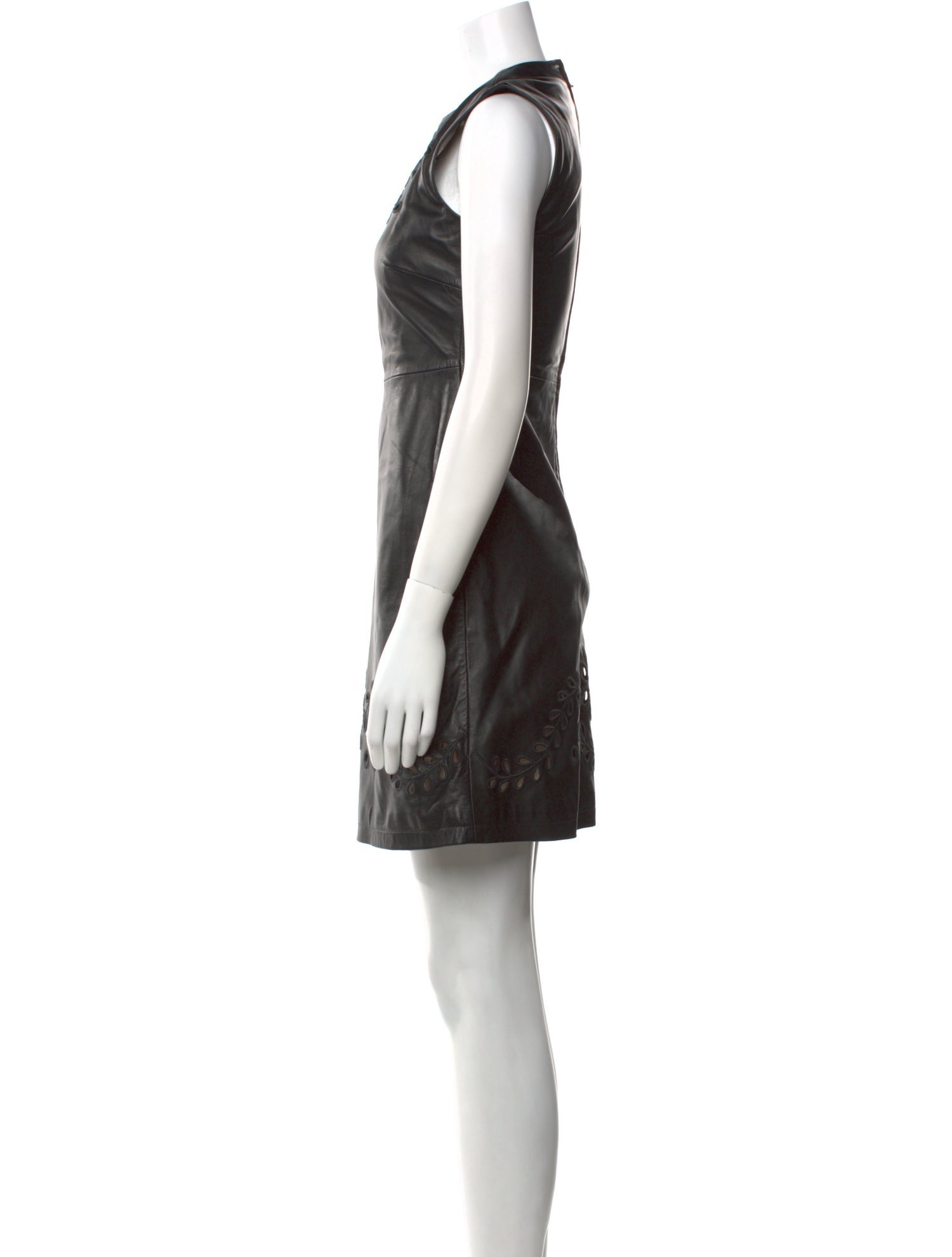 Red Valentino Lambskin Mini Dress w/ Tags