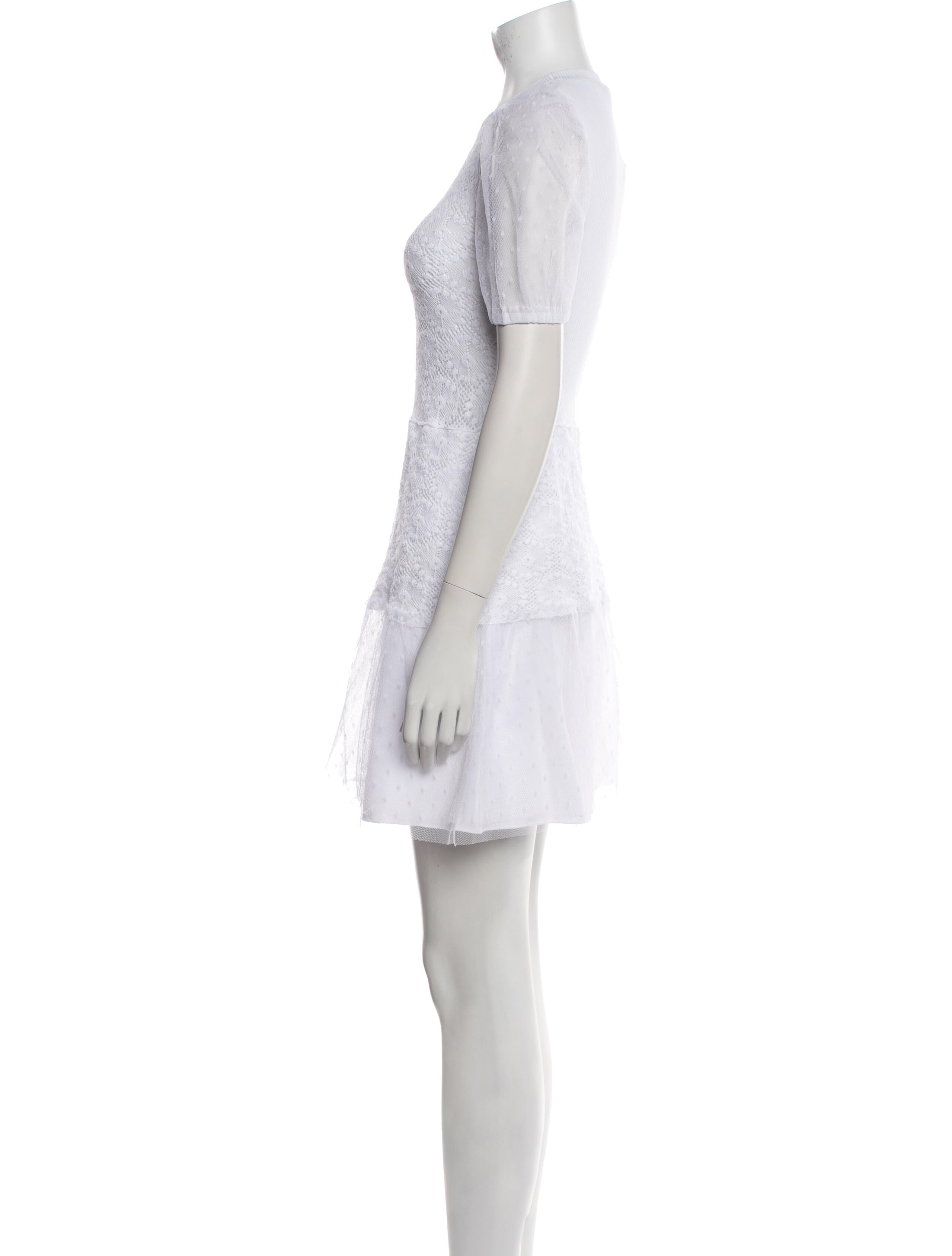 Red Valentino Crew Neck Mini Dress w/ Tags