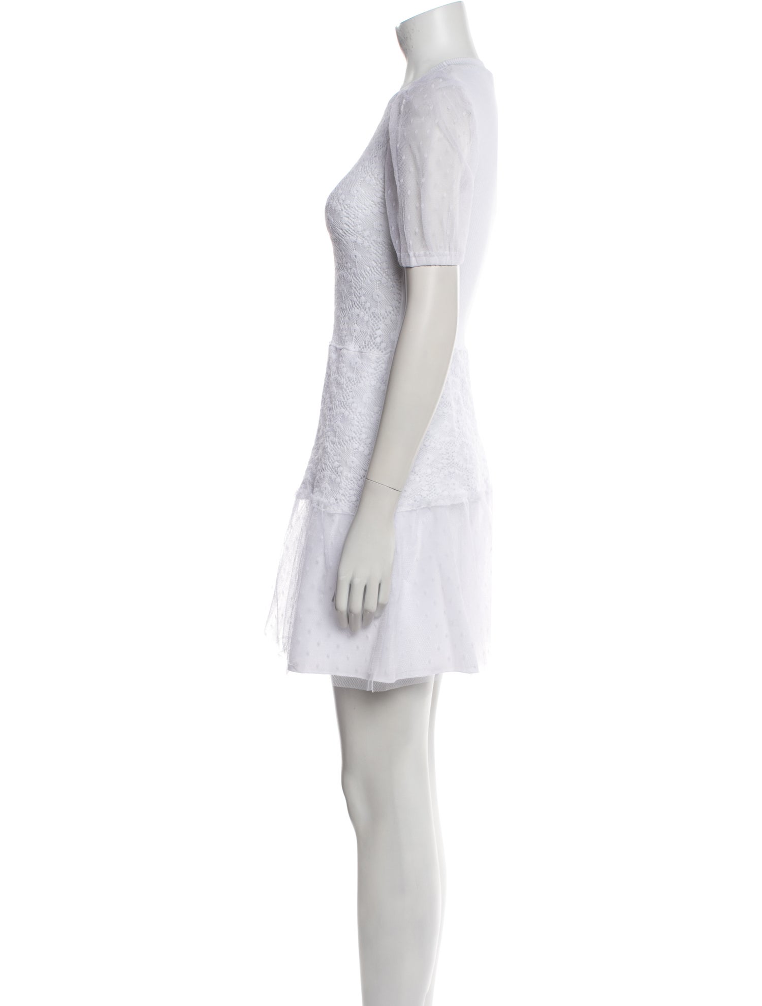 Red Valentino Crew Neck Mini Dress w/ Tags