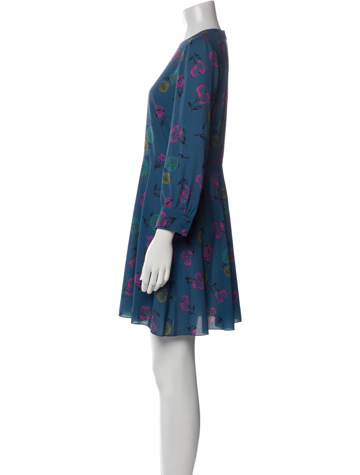 Red Valentino Floral Print Mini Dress