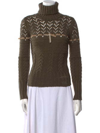 Red Valentino Wool Turtleneck Sweater