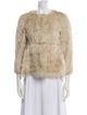 Red Valentino Fur Faux Fur Jacket