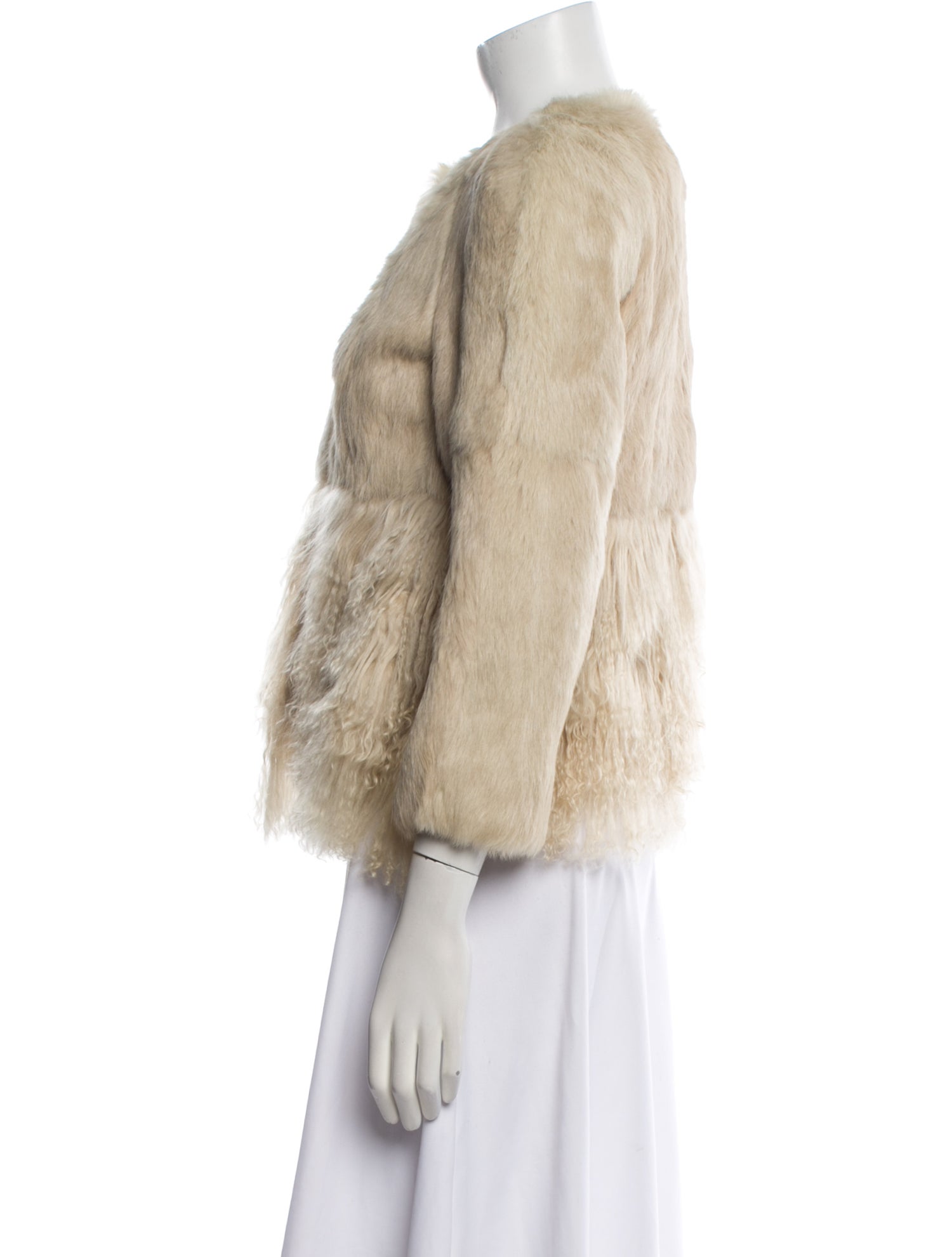 Red Valentino Fur Faux Fur Jacket