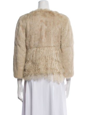 Red Valentino Fur Faux Fur Jacket