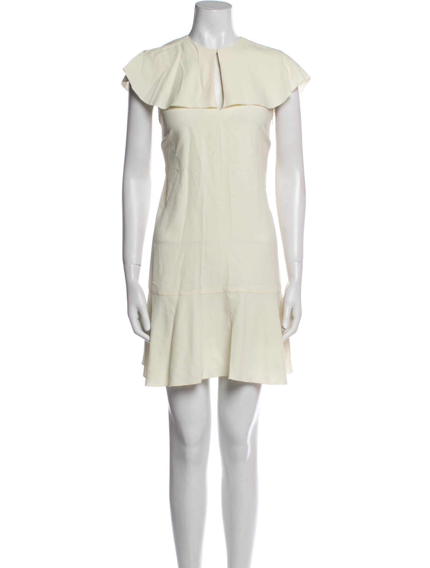 Red Valentino Crew Neck Knee-Length Dress