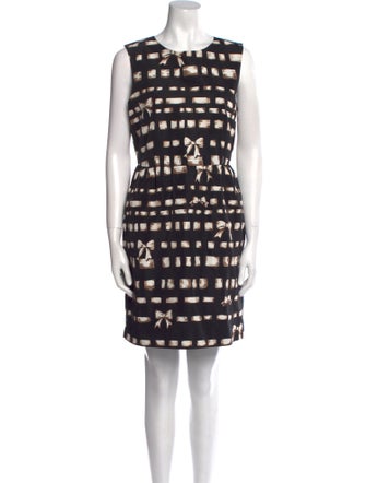 Red Valentino Printed Mini Dress