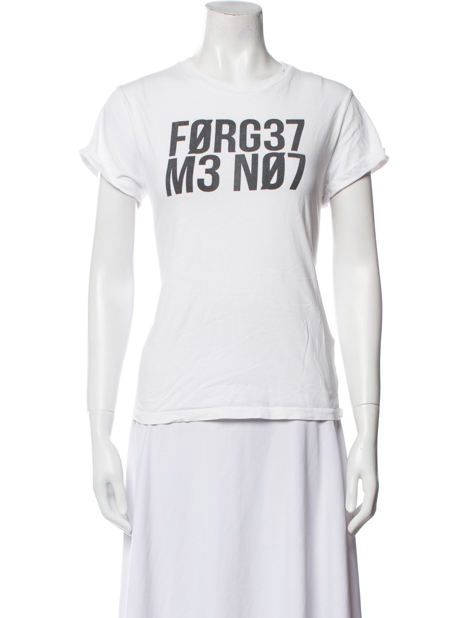 Red Valentino Graphic Print Crew Neck T-Shirt