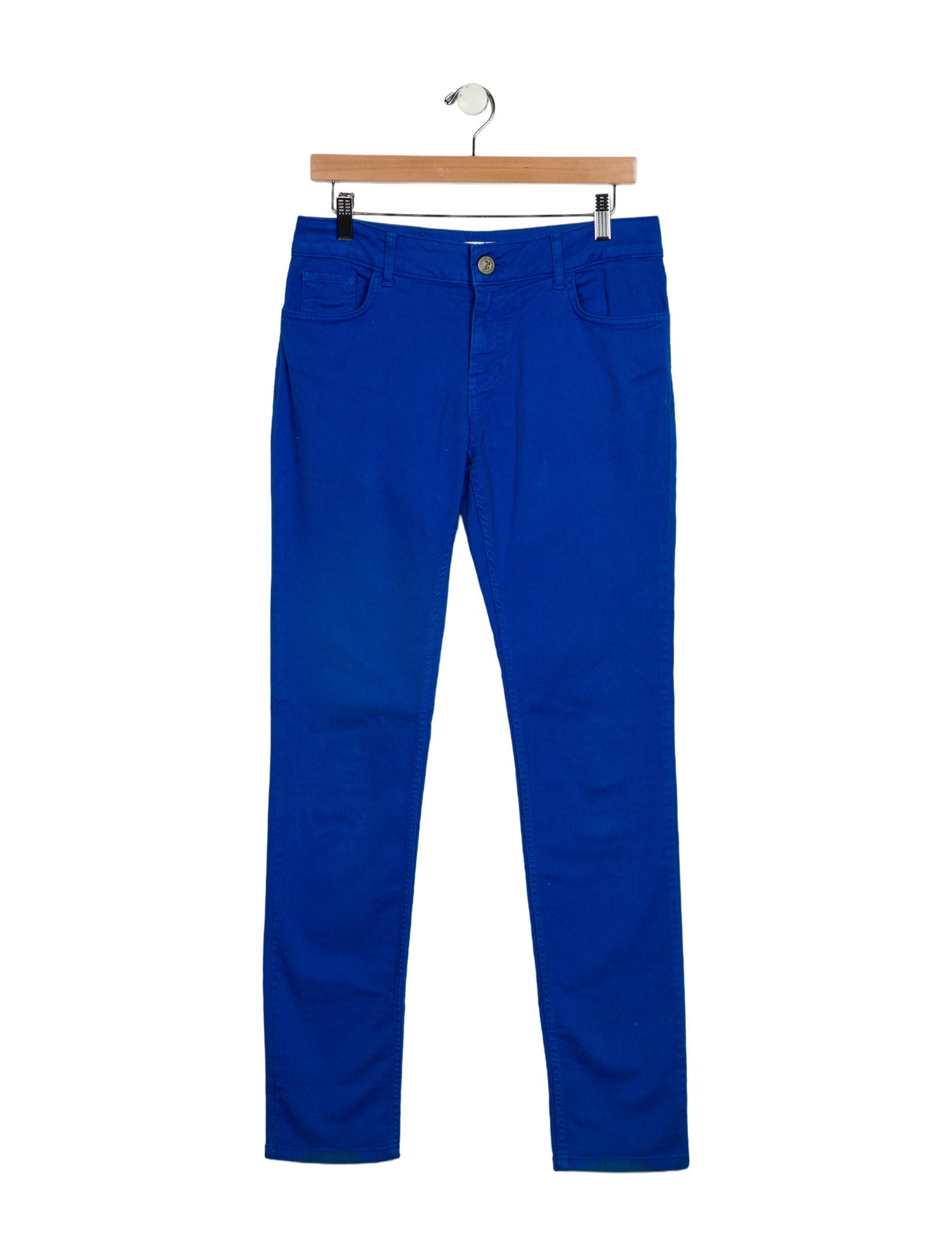 Red Valentino Mid-Rise Straight Leg Jeans