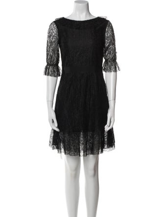 Red Valentino Nylon Mini Dress