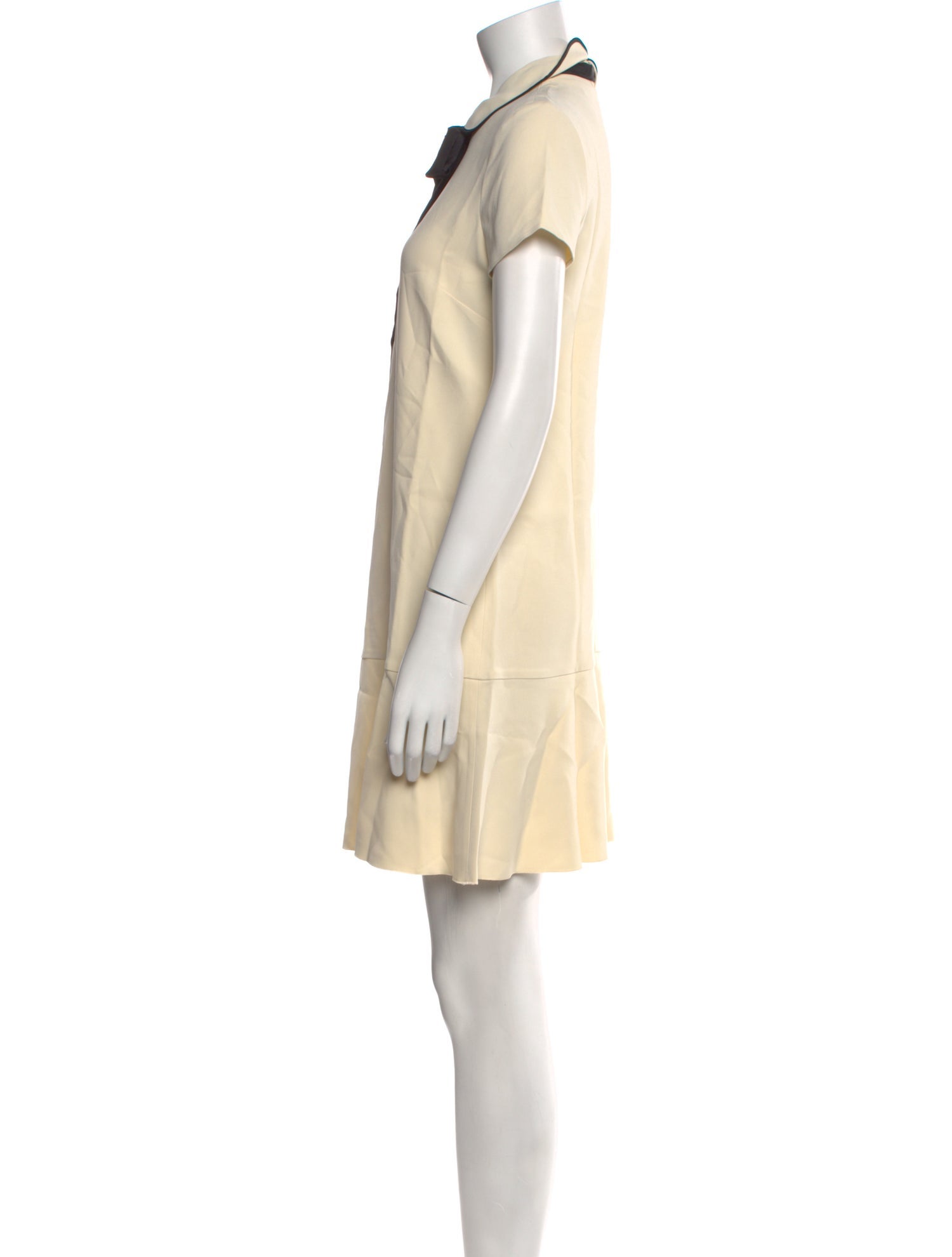 Red Valentino Crew Neck Mini Dress