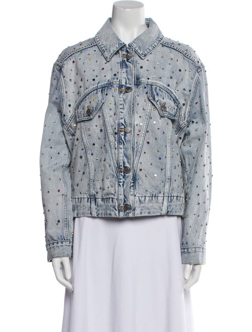 Red Valentino Printed Denim Jacket