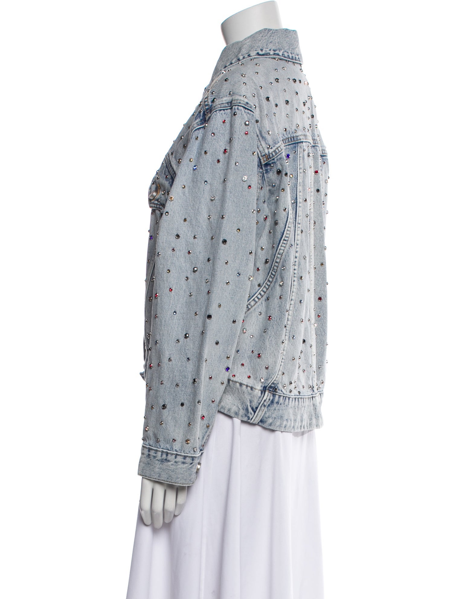 Red Valentino Printed Denim Jacket