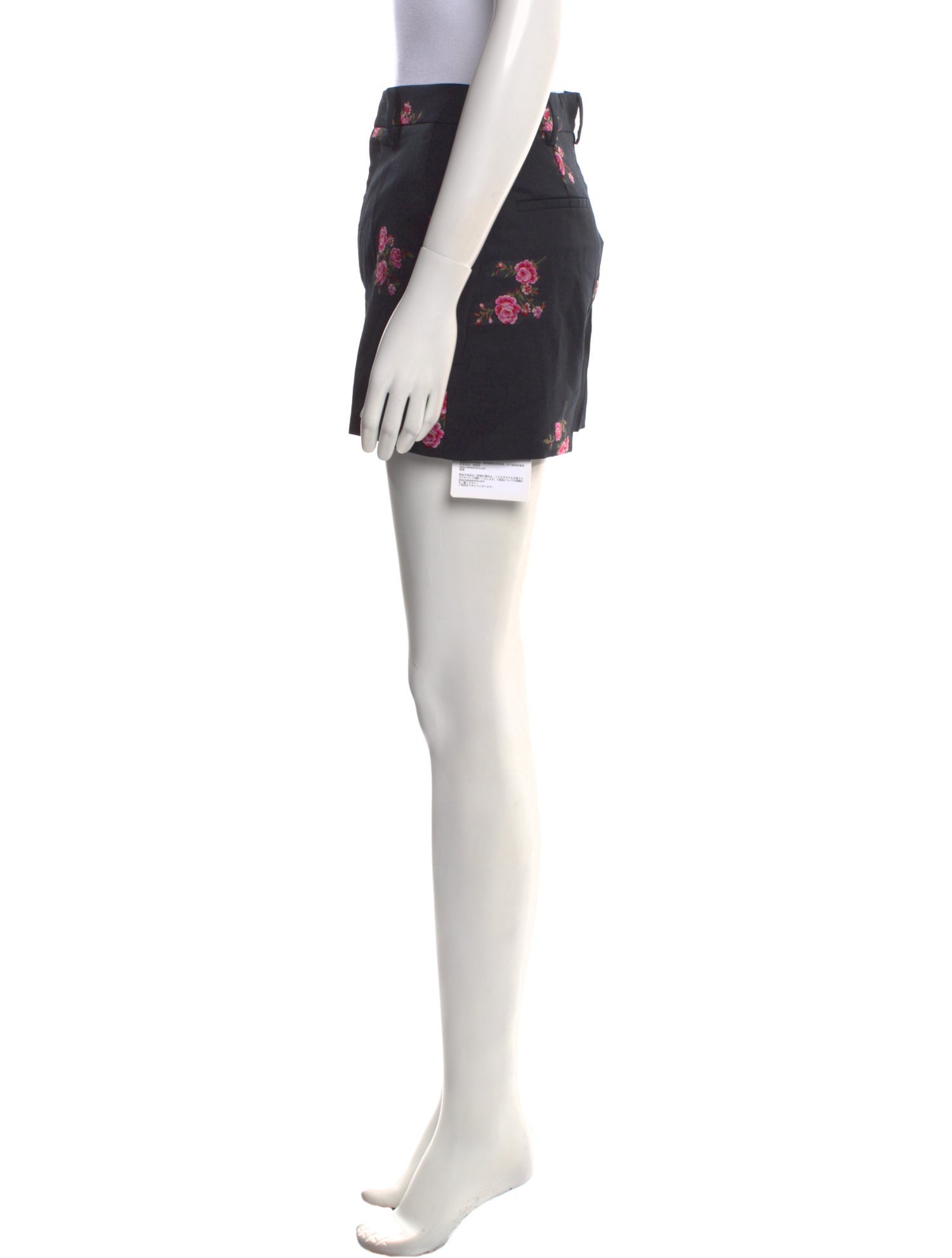 Red Valentino Wool Mini Shorts