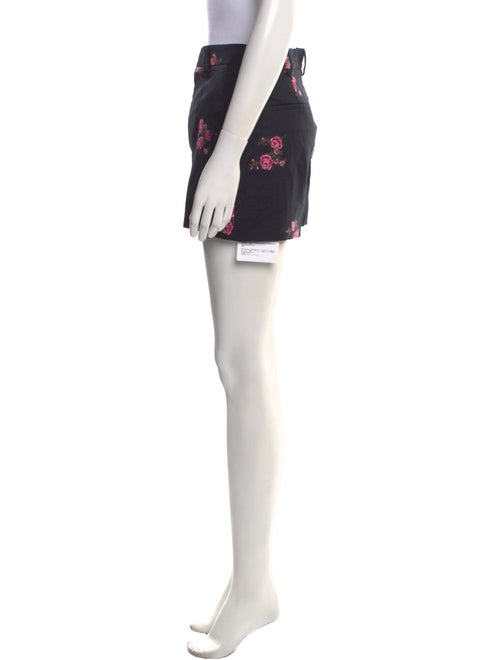 Red Valentino Wool Mini Shorts