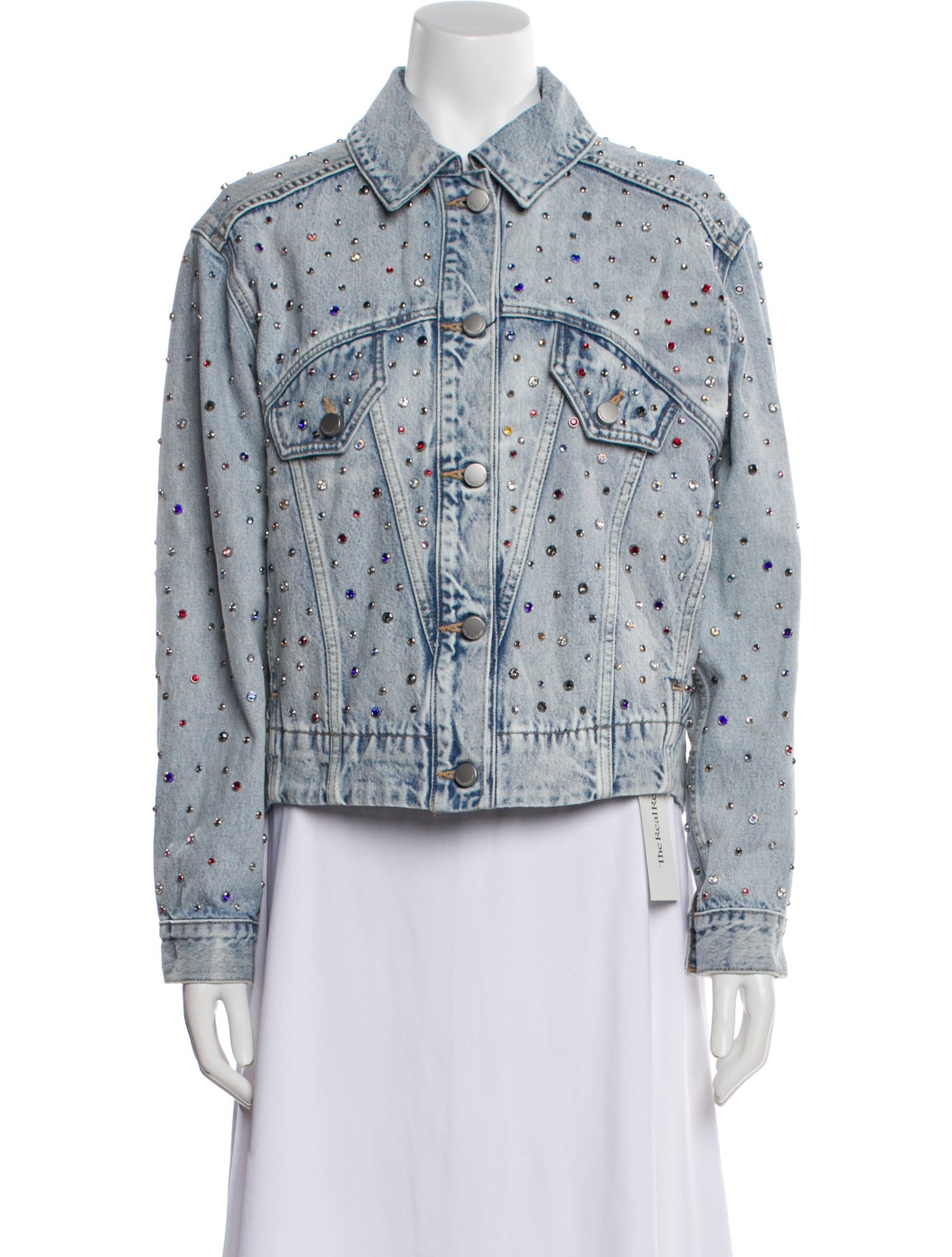 Red Valentino Printed Denim Jacket