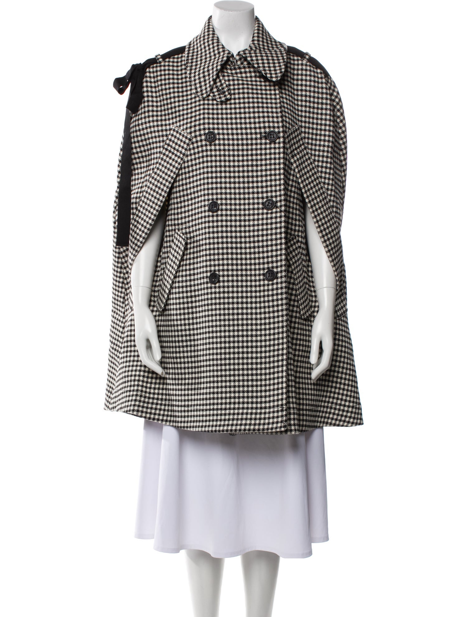 Red Valentino Houndstooth Print Jacket