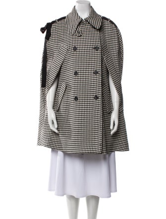 Red Valentino Houndstooth Print Jacket
