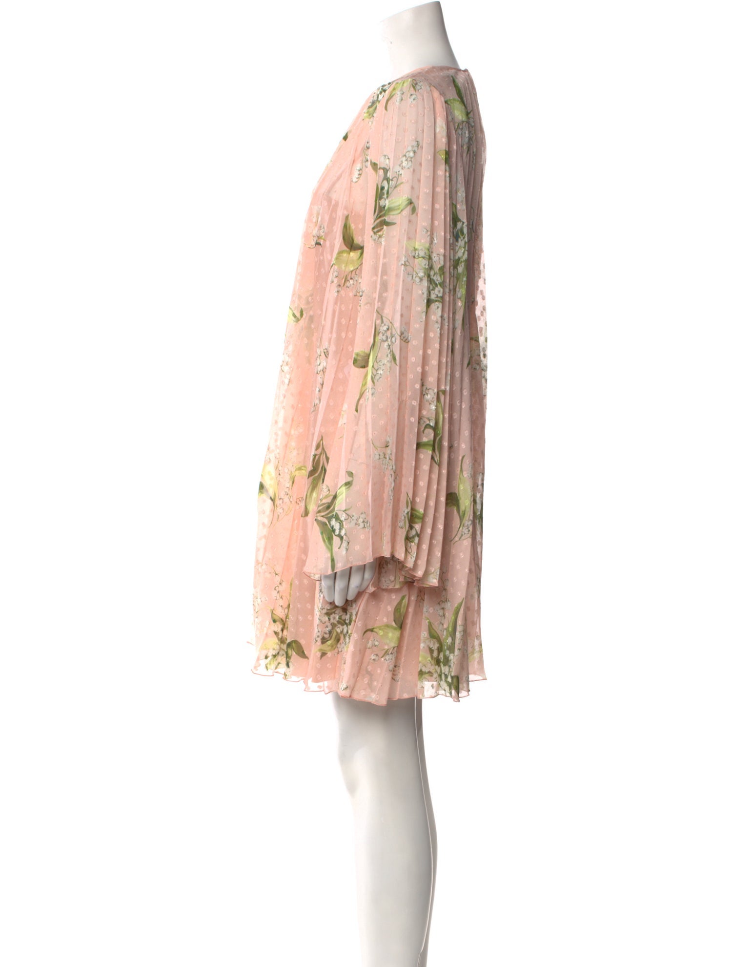 Red Valentino Floral Print Mini Dress