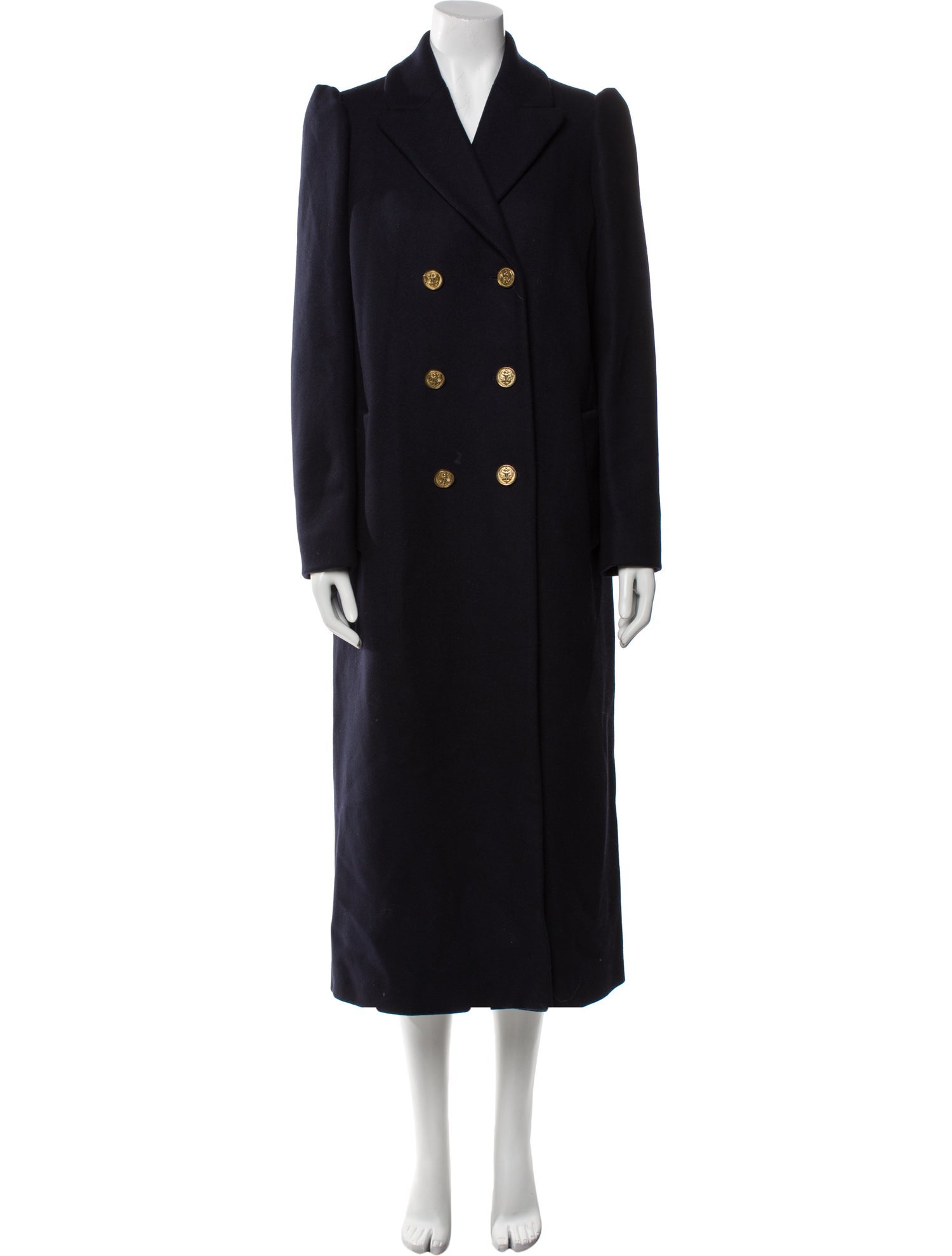 Red Valentino Wool Peacoat