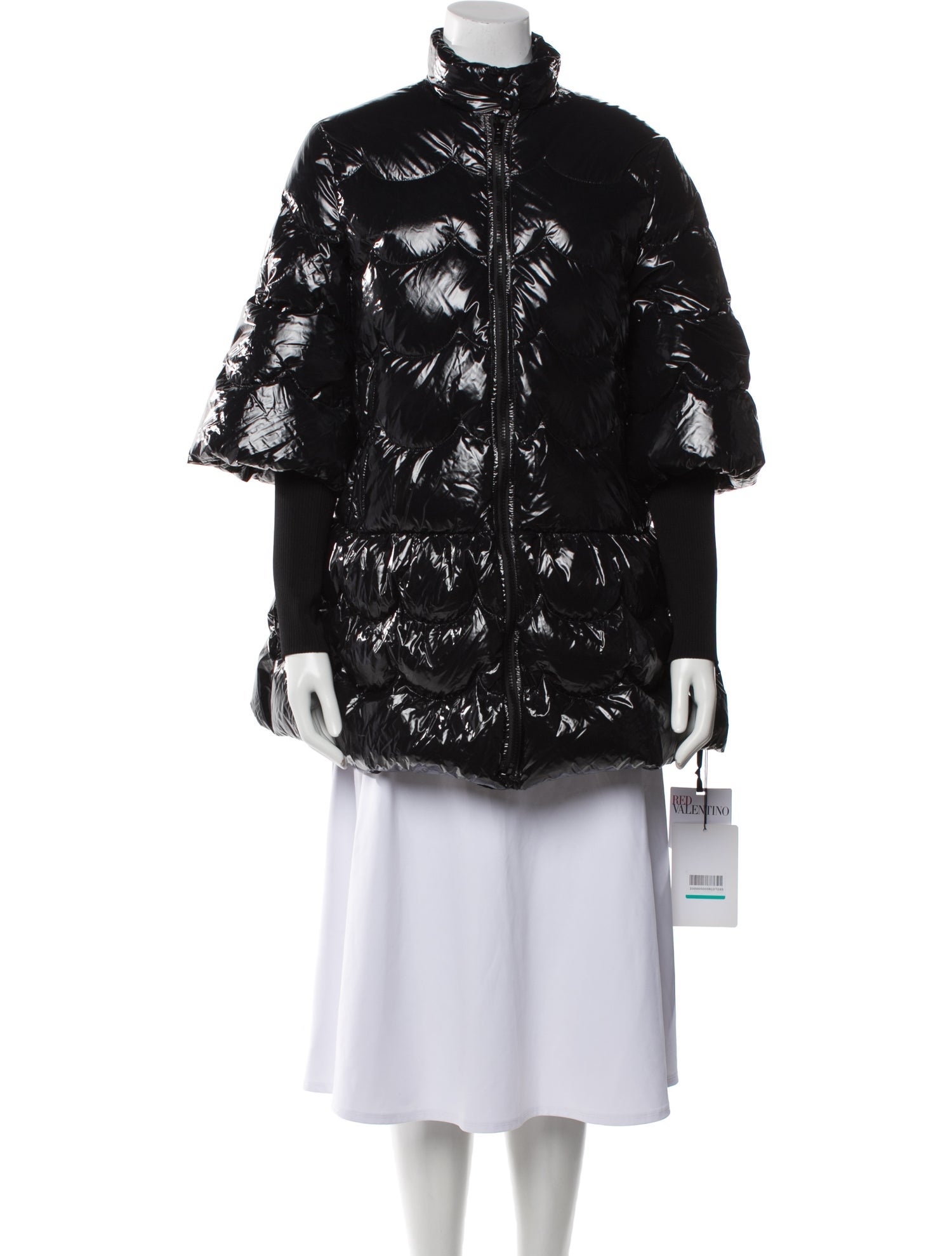 Red Valentino Floral Print Down Jacket w/ Tags