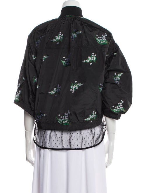 Red Valentino Floral Print Evening Jacket