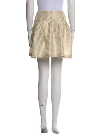 Red Valentino Floral Print Knee-Length Skirt