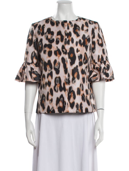 Red Valentino Animal Print Jacket