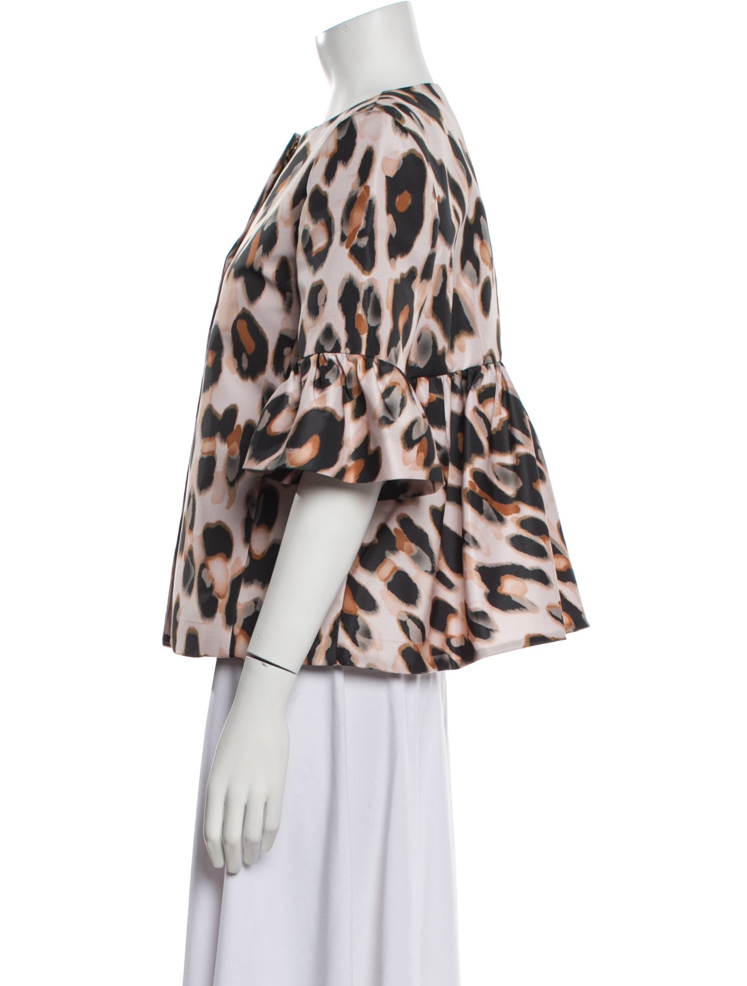 Red Valentino Animal Print Jacket