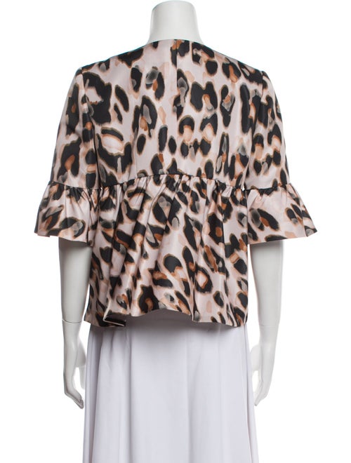 Red Valentino Animal Print Jacket