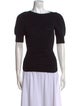 Red Valentino Virgin Wool Bateau Neckline Sweater