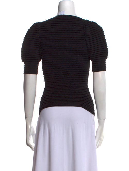 Red Valentino Virgin Wool Bateau Neckline Sweater