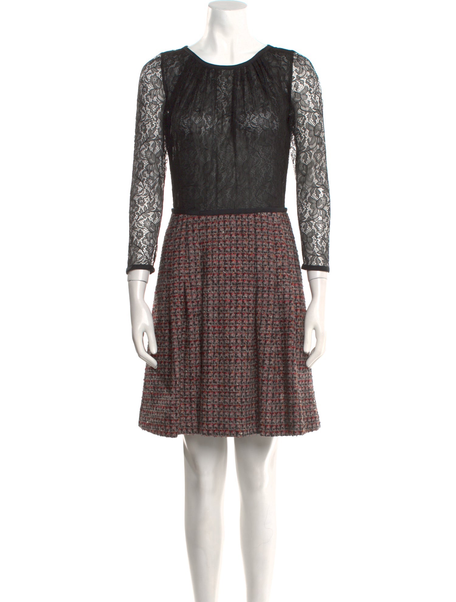 Red Valentino Printed Knee-Length Dress