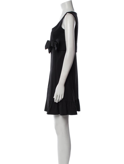 Red Valentino Scoop Neck Mini Dress