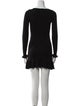 Red Valentino Virgin Wool Mini Dress