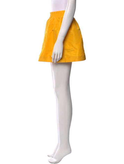 Red Valentino Ruffle Embellishment Mini Skirt