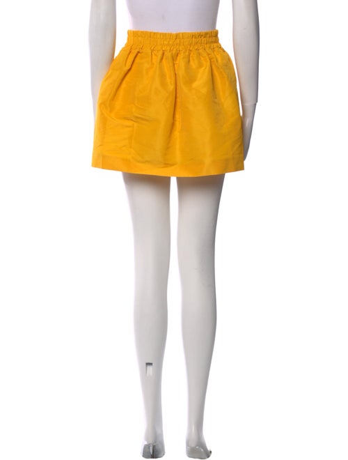 Red Valentino Ruffle Embellishment Mini Skirt