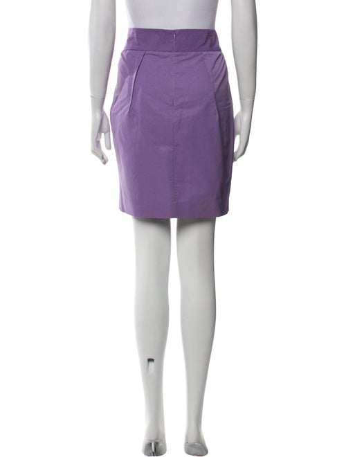 Red Valentino Bow Accents Knee-Length Skirt