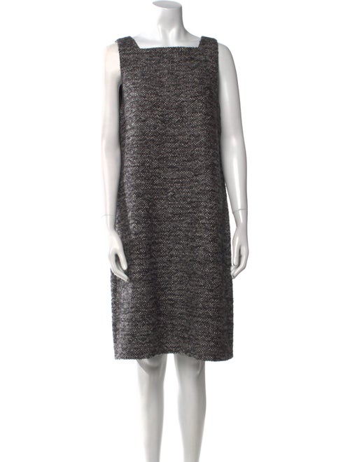 Red Valentino Virgin Wool Knee-Length Dress