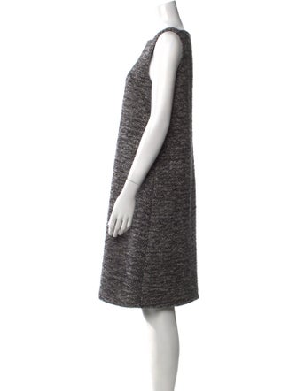 Red Valentino Virgin Wool Knee-Length Dress